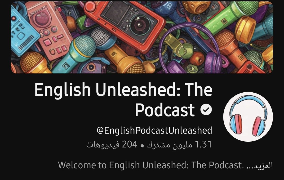 Talal1's tweet photo. قناة English Podcast Unleashed .. متخصصة بمقاطع الممارسة الطويلة

١٥ دقيقة وفوق 
https://t.co/eibcE3cYk1 https://t.co/nZ98phpatt