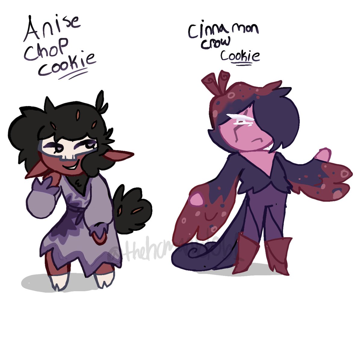 thehumanblob1's tweet photo. [Hey...heeey... how yall doing...]

Sorry for not posting   
  I've been very busy with college .. as a apology I give this

 #SmilingCrittersAU #NightmareCritters #BabaChops #poe #cookierunoc #cookierunkingdomoc  #cookiecritters #cookiecrittersau https://t.co/2FPLkZu2u0