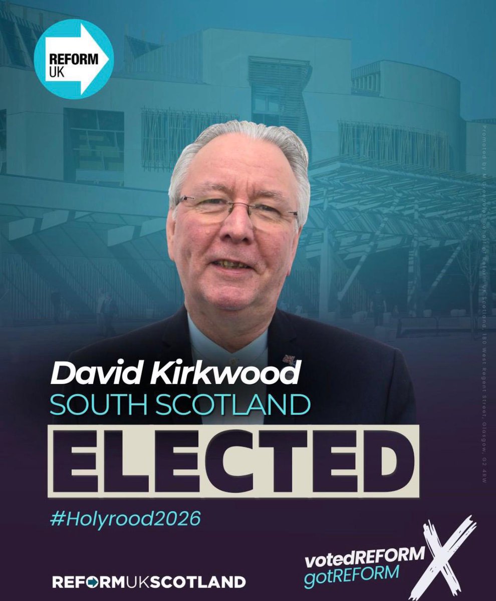 'Sir' David Kirkwood MSc MIET MSP tweet media