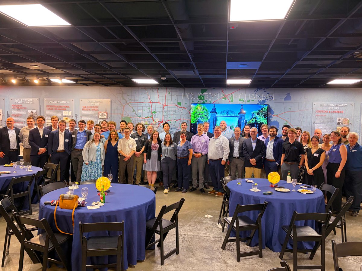 WebbInstitute's tweet photo. We have officially wrapped up this year’s President’s Tour with a final gathering in Houston, TX! This was our 14th and final regional event of the season as Texas-area Webbies gathered this past Wednesday, May 6th, at the Houston Maritime Center & Museum.

It was the perfect setting to conclude our national journey. Surrounded by maritime history, President Mark Martecchini, Dean Matthew Werner and Director of Development, Anthony Zic met with a vibrant crowd of alumni, families, and friends to share the final updates of the season regarding our Investing in Excellence: Advancing the Vision campaign.

A Season to Remember:
From the record-breaking cold of #NYC to the digital golf simulators of #Seattle and the historic halls of the Naval Academy, this tour has been a great testament to the strength of the Webb family.

Thank you to every host, coordinator, and attendee who made this year's tour a resounding success. We are coming home to the Webb campus more inspired than ever!

#WebbInstitute #PresidentsTour #InvestingInExcellence #HoustonWebbies #MaritimeHistory #WebbAlumni #NavalArchitecture #MarineEngineering