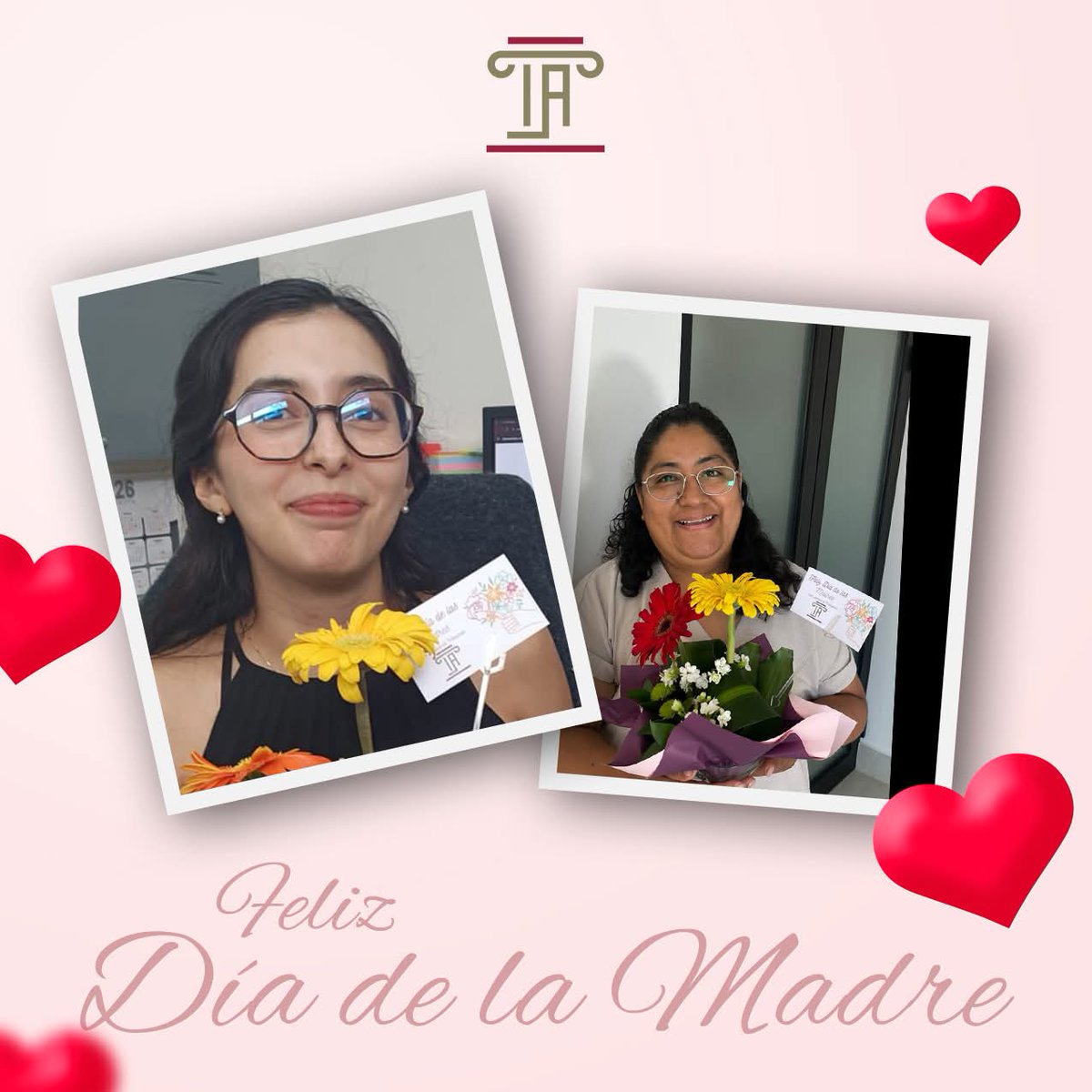 TJAAQRoo's tweet photo. En el marco del #DíaDeLasMadres, el @TJAAQRoo reconoció con afecto la entrega, compromiso y fortaleza de las madres trabajadoras de la institución, destacando su invaluable labor dentro del servicio público y en sus hogares. 💐⚖️ https://t.co/5RMLWztnPX