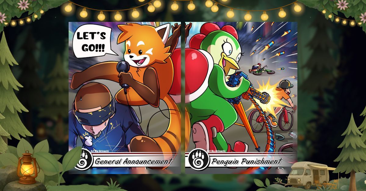 generalElost's tweet photo. Don't miss out on your chance to get this limited trading cards by the amazing @grinachi

We had to do at least ONE full art card (ok...two)

Get 'em here: https://t.co/mbR8UVyTUB https://t.co/tFmEzojt8y