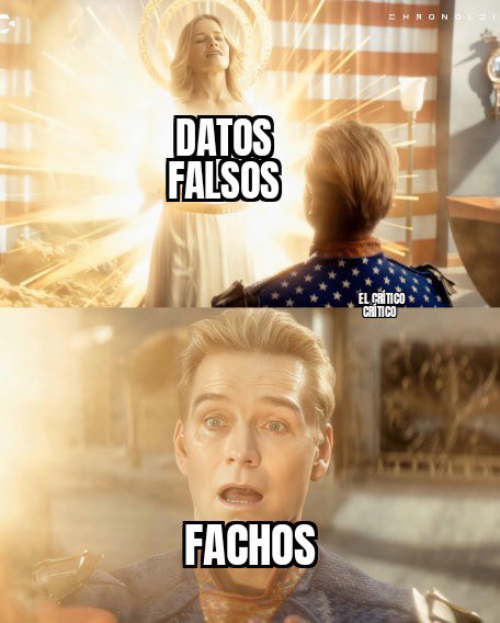 Eh visto más derechistas esparcir desinformación que los zurdos