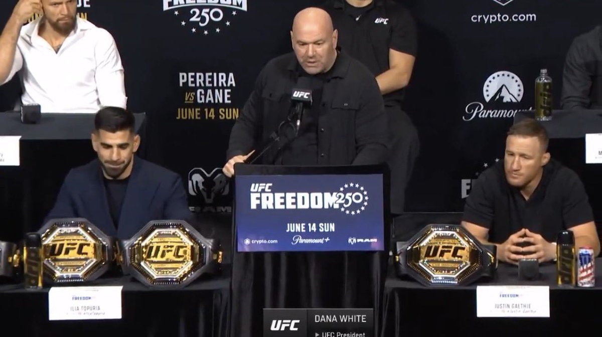 mma_orbit's tweet photo. 🚨| Dana White just announced $1M dollars worth of bonuses for #UFCWhiteHouse. 💰🔥

FOTN: $300k each

POTN: $200k x2 https://t.co/bWiwgw113d