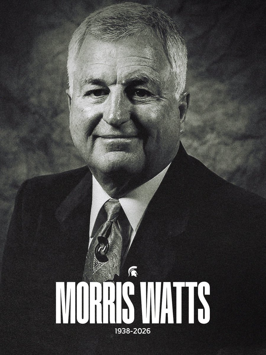 MSU_Football's tweet photo. We mourn the passing of former longtime coach Morris Watts.

Watts served as our offensive coordinator from 1986-90, 1992-94, and 1999-2002, and as interim head coach in 2002.

We send our deepest condolences to the Watts family. https://t.co/fhNwx5NSXD
