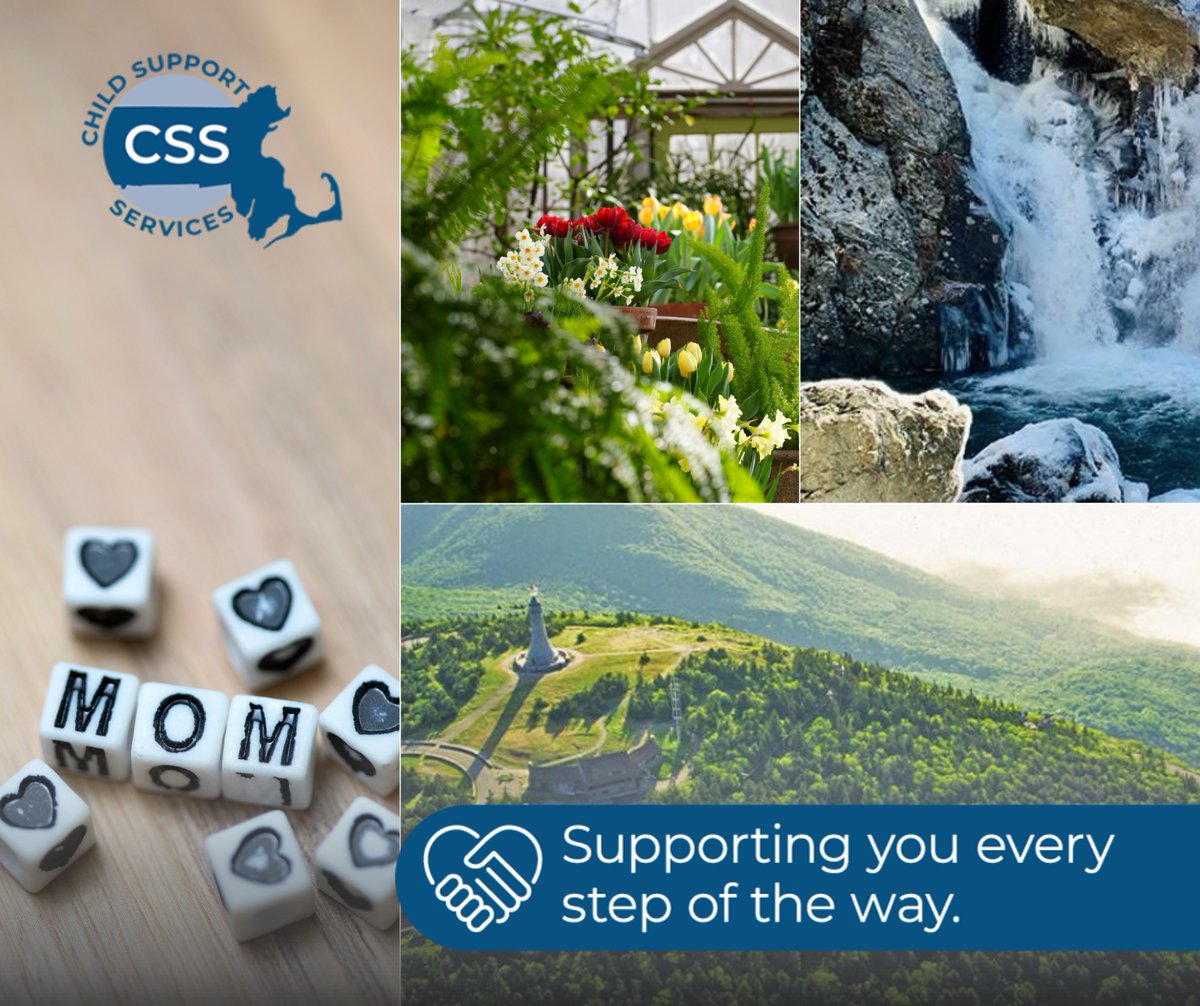 MAChildSupport's tweet photo. Happy Mother’s Day from Child Support Services!  Massachusetts offers countless ways to make the holiday special. See a list of ideal spots (courtesy of @VisitMA)  to visit this weekend. https://t.co/fdMUZqe7Zp #mothersday #massachusetts https://t.co/Fd1rwPpIZi