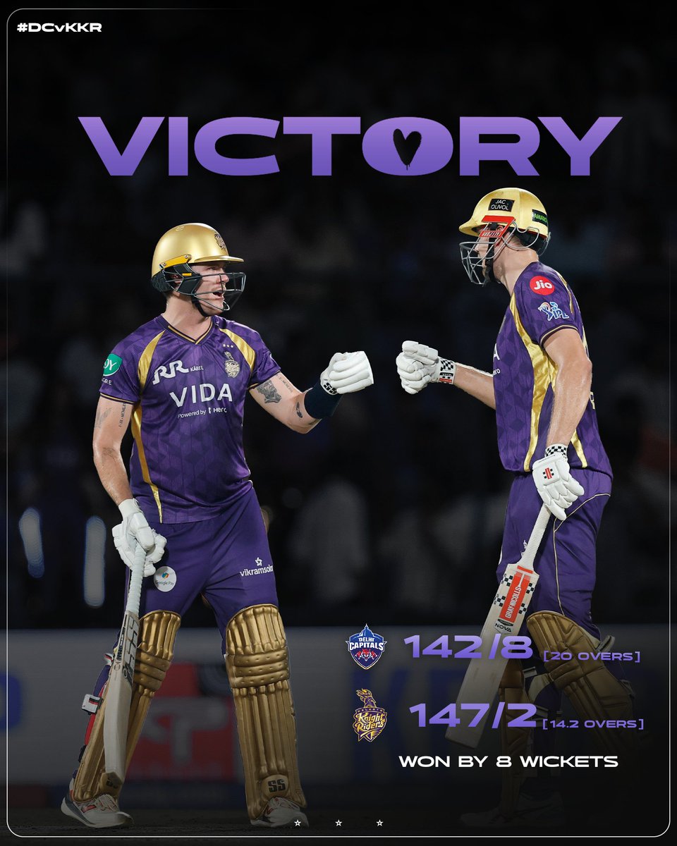 Big, big win for us in the Capital City 🙌💜