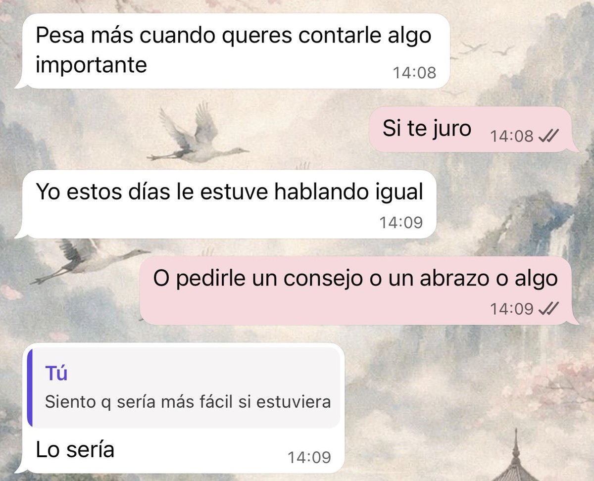 Siempre hablamos de vos ❤️‍🩹