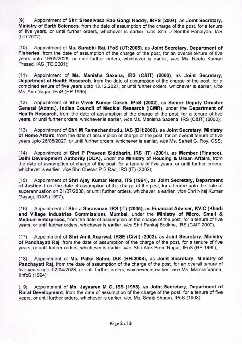 Central Secretariat Service Forum tweet media