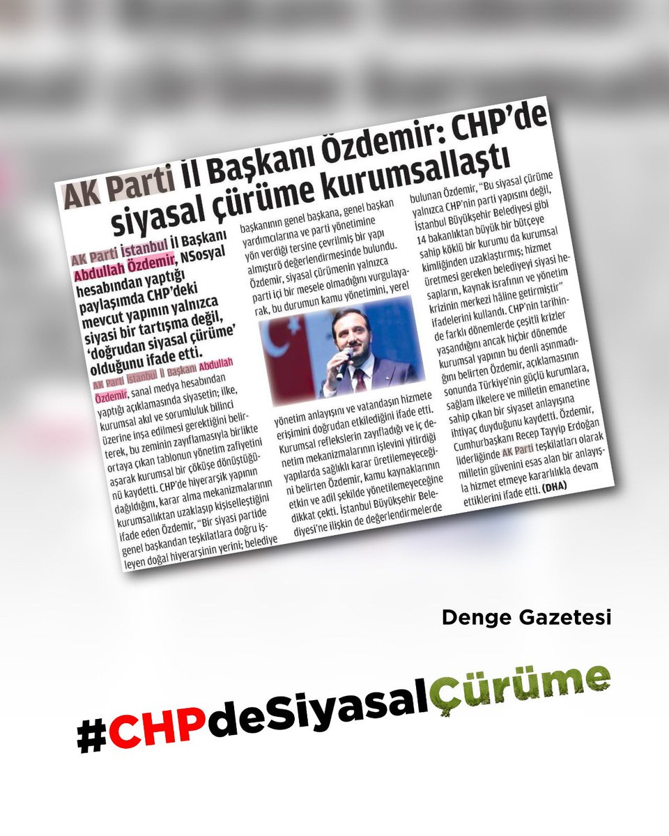 TarkanZafer's tweet photo. Bir belediye yönetiminde gündem hizmet değil de sürekli soruşturmalar, iddialar ve iddianameler oluyorsa, orada ciddi bir yönetim sorunu vardır.
İstanbul’un kaybedilen zamanı, #CHPdeSiyasalÇürüme’nin sonucudur. https://t.co/ksfN2FPtw6