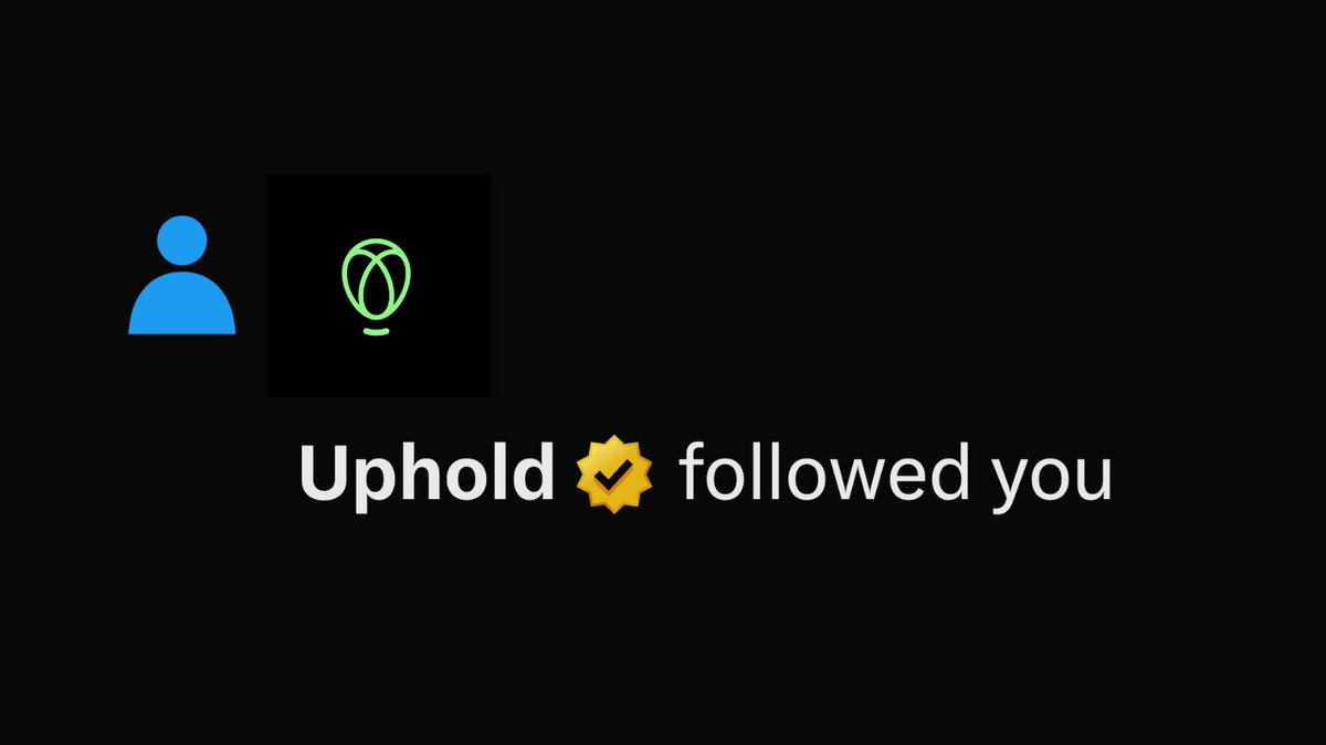 Uphold tweet media