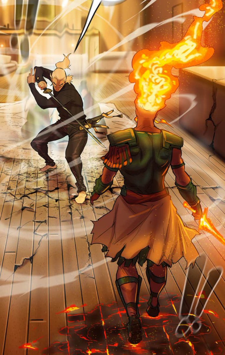 Everyone has their dream fight in ORDEAL here is mine. READ ORDEAL. #ordealwebtoon