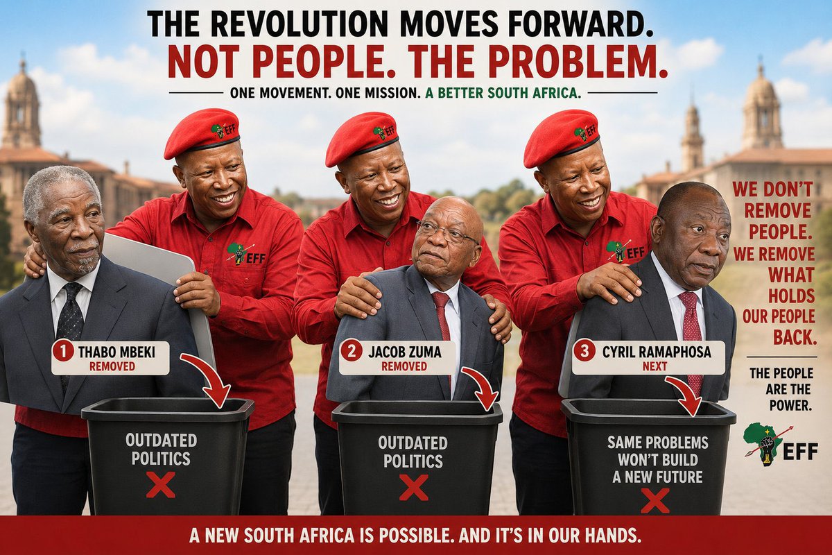 <a href="/EFFSouthAfrica/">Economic Freedom Fighters</a> is working over time for the black masses of this country. Only if the black masses can do justice for them self and vote <a href="/EFFSouthAfrica/">Economic Freedom Fighters</a> into power 💪🏿❤️🖤💚