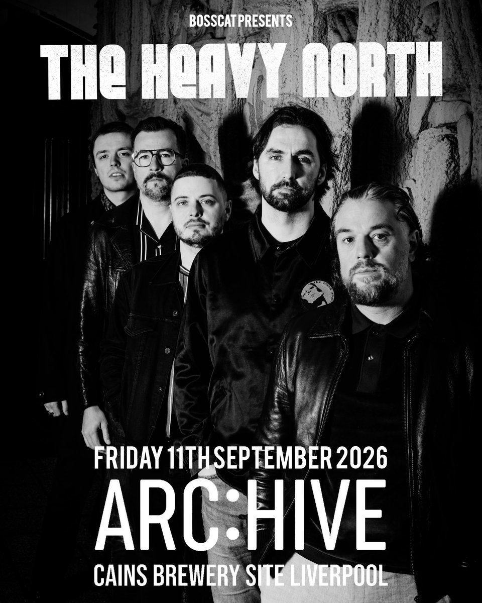 theheavynorth's tweet photo. We’re made up to announce that we’ll be returning to @ARCHIVELPOOL this September (Friday 11th) for a hometown headline show.

Tickets are on sale now at https://t.co/QNKH8zqpI7 🔗 https://t.co/LZrvOY3t9n