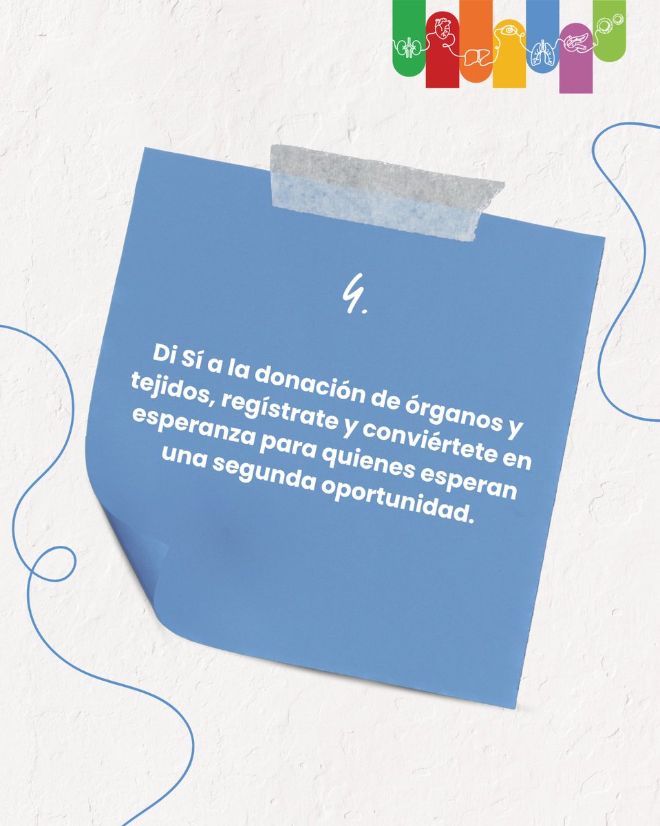 incort_rd's tweet photo. 🙌 Di sí a la donación de órganos y tejidos.
Regístrate y conviértete en esperanza para quienes esperan una segunda oportunidad. 💙✨

#INCORTRD #DonaciónDeÓrganos #SegundaOportunidad #EsperanzaDeVida #RegalaVida https://t.co/WKVLwoEtXK