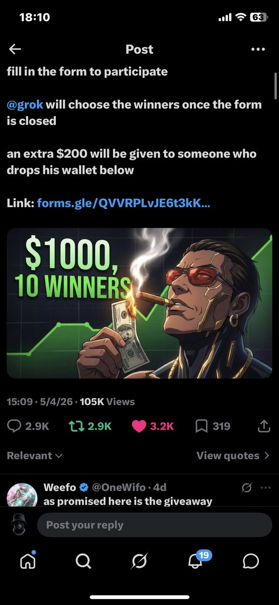EltempleE's tweet photo. @OneWifo @grok All done fam ✅ https://t.co/xli3YQNYyr