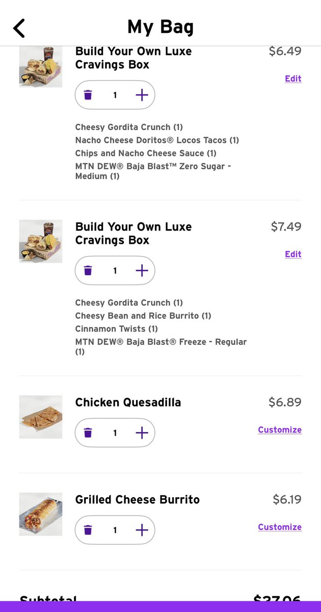 thomaswelch's tweet photo. @OhioTate @danabeers @danabeers gotta take advantage of the app. Missing out on extra tacos and desserts for free if you use the right combo. https://t.co/LmJcjXzdF2