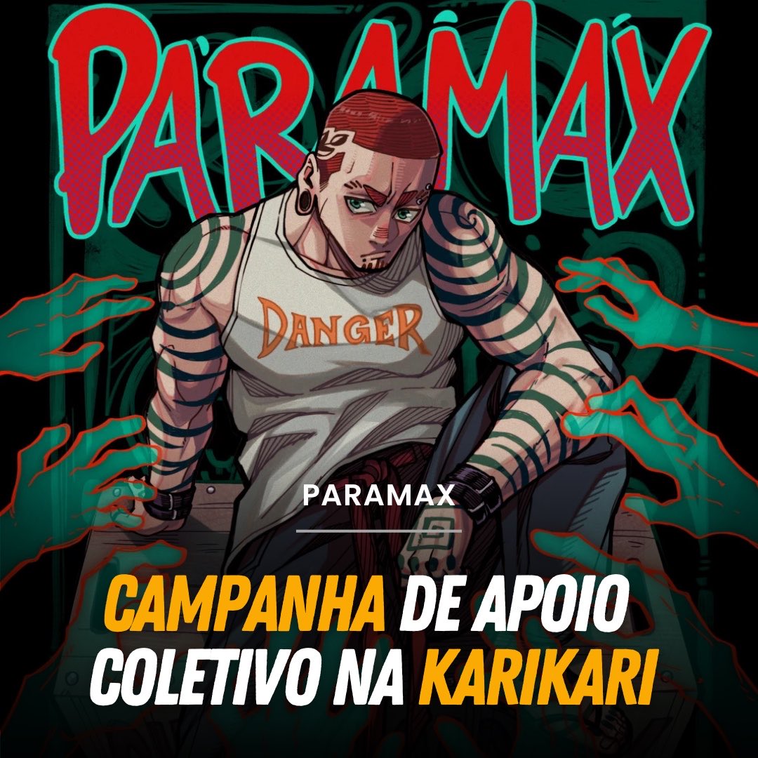KariKari_app's tweet photo. Agora você, quadrinista, já pode criar campanhas de apoio coletivo na KariKari.

O @Leoonlert já botou PARAMAX lá 🤧 https://t.co/CXjuyzW1v6