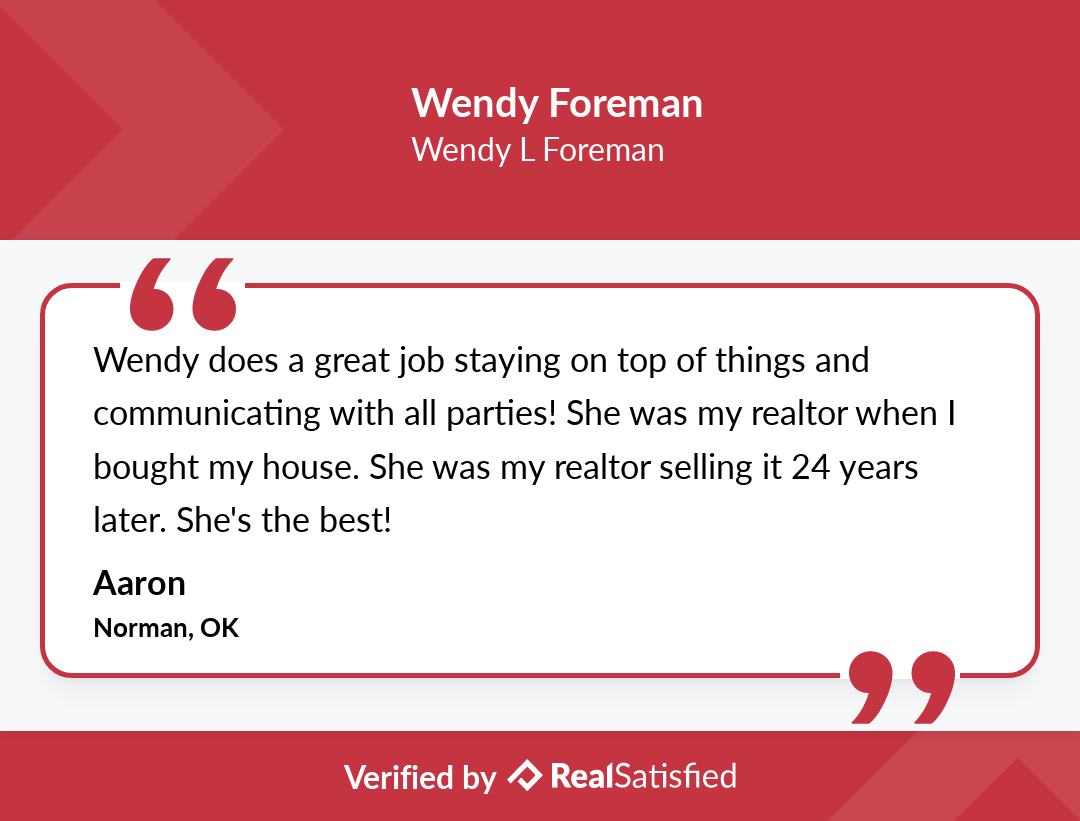 wendyforeman's tweet photo. So thankful to continue to build relationships with clients over a lifetime! https://t.co/Nb8lEw8285 via @realsatisfied https://t.co/KYejCNokUc
