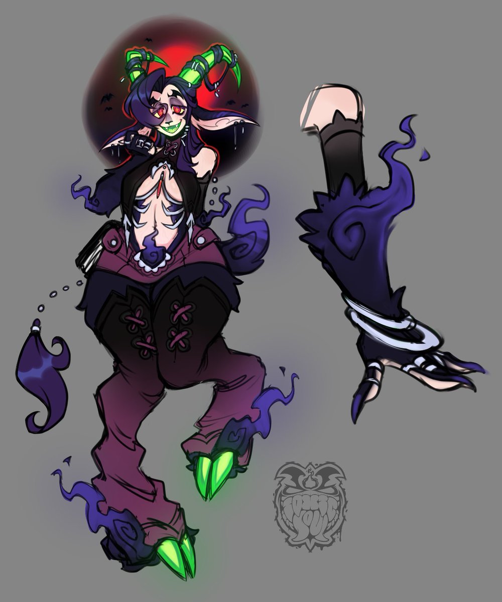 「New DND character just dropped: Tryx the」|👻ToxicSoul77👻のイラスト