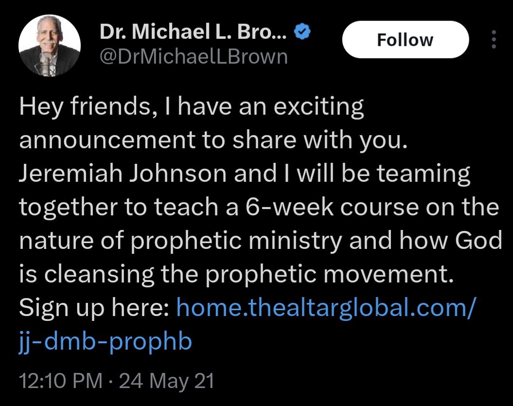 Floridaline's tweet photo. How's Jeremiah, @DrMichaelLBrown ? https://t.co/BTcjDcU1fr