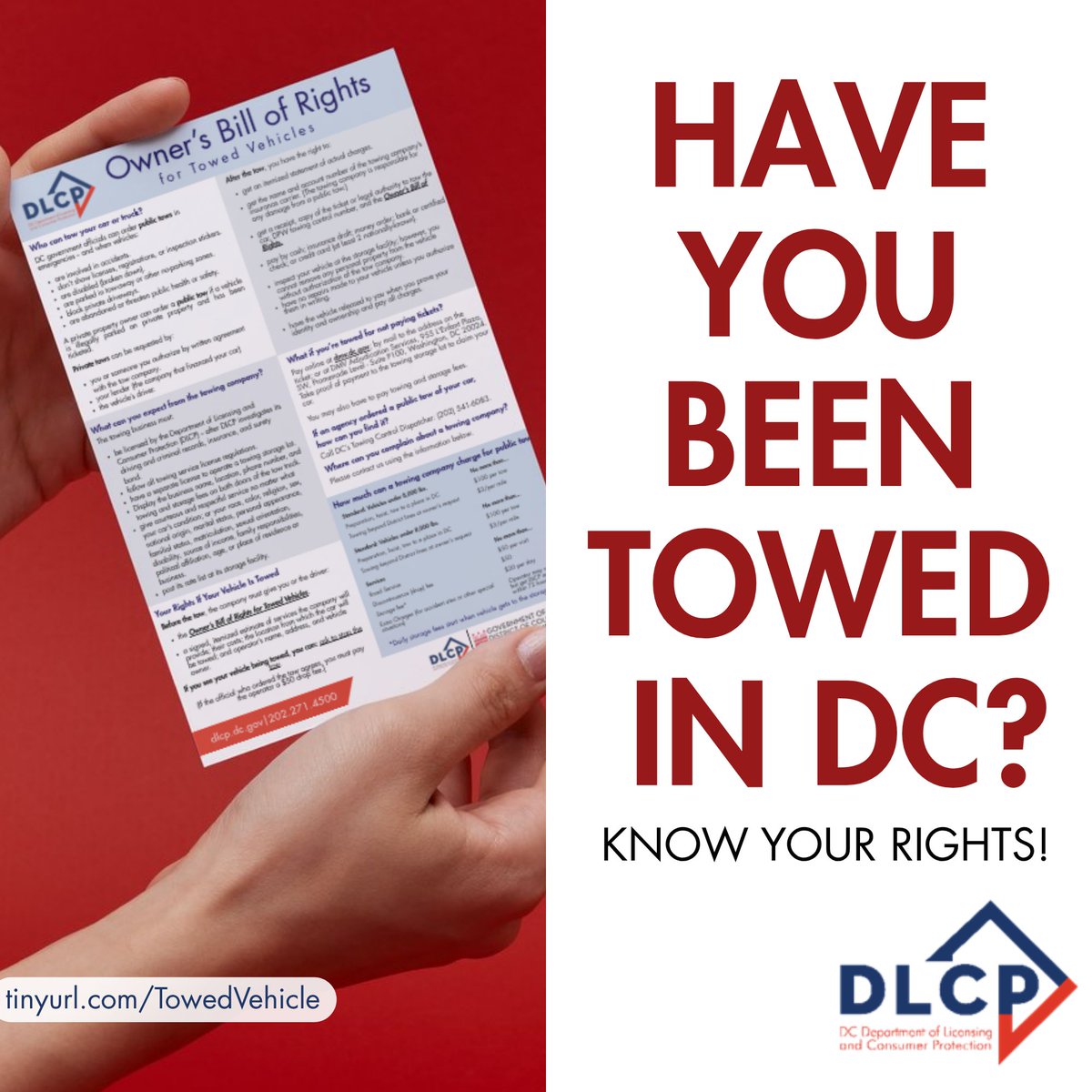 D.C. Dept. of Licensing and Consumer Protection tweet media
