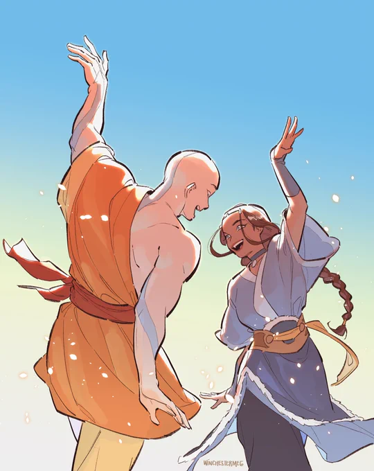 the avatar's love #kataang
