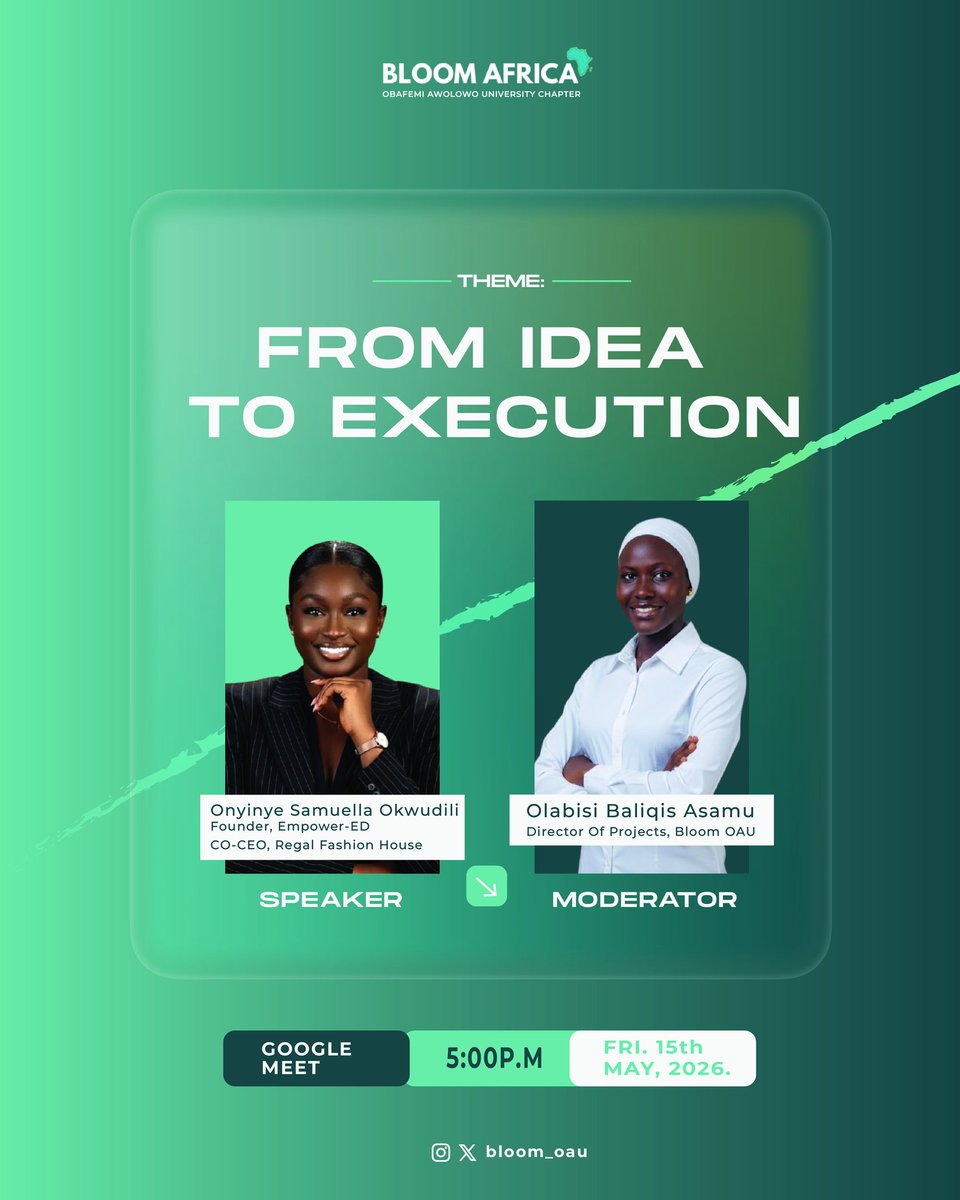 BLOOM AFRICA tweet media