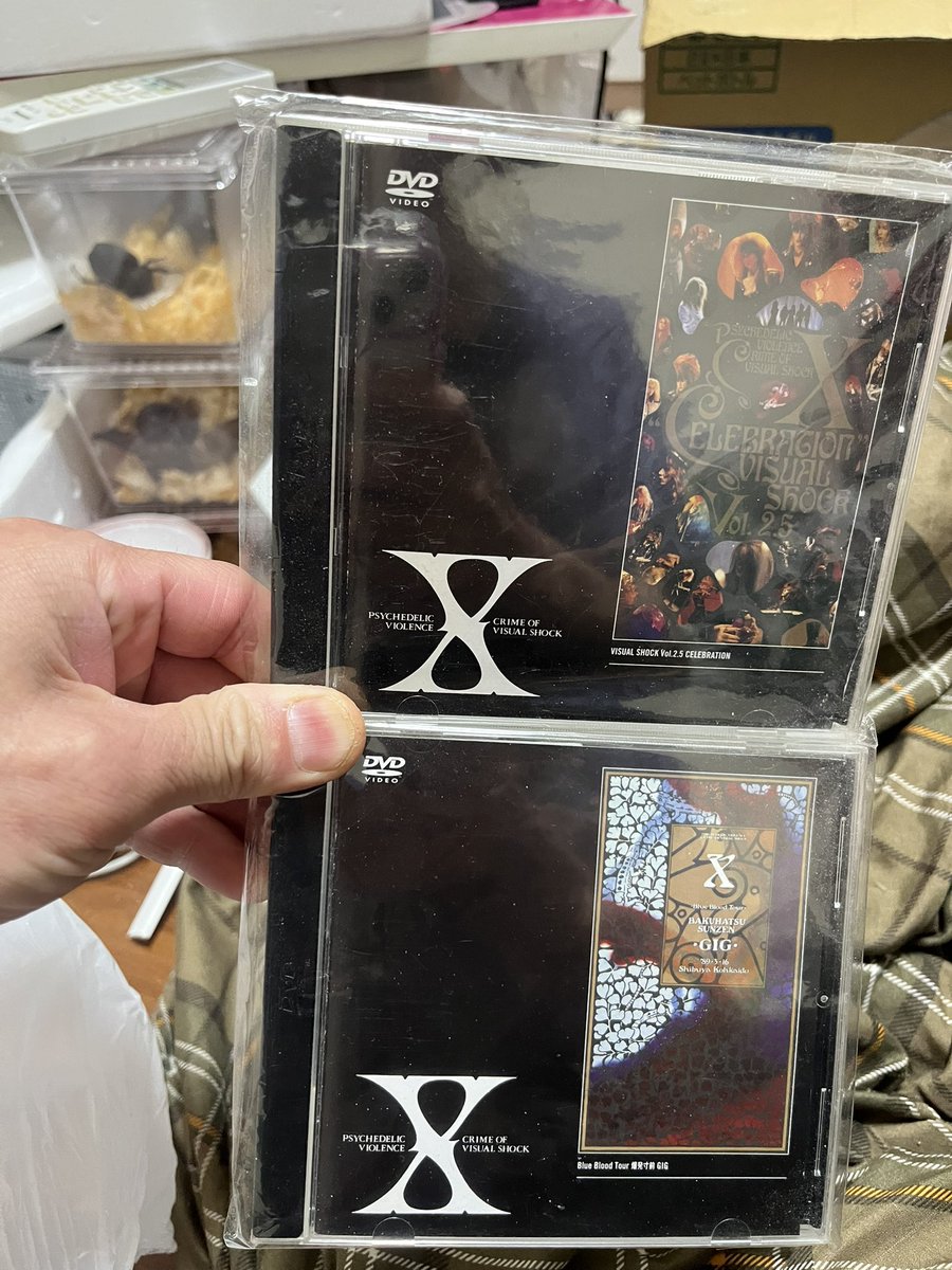 販売用XのDVD📀📀みるかな 元々VHS📼 DVD化された物 blue blood tour