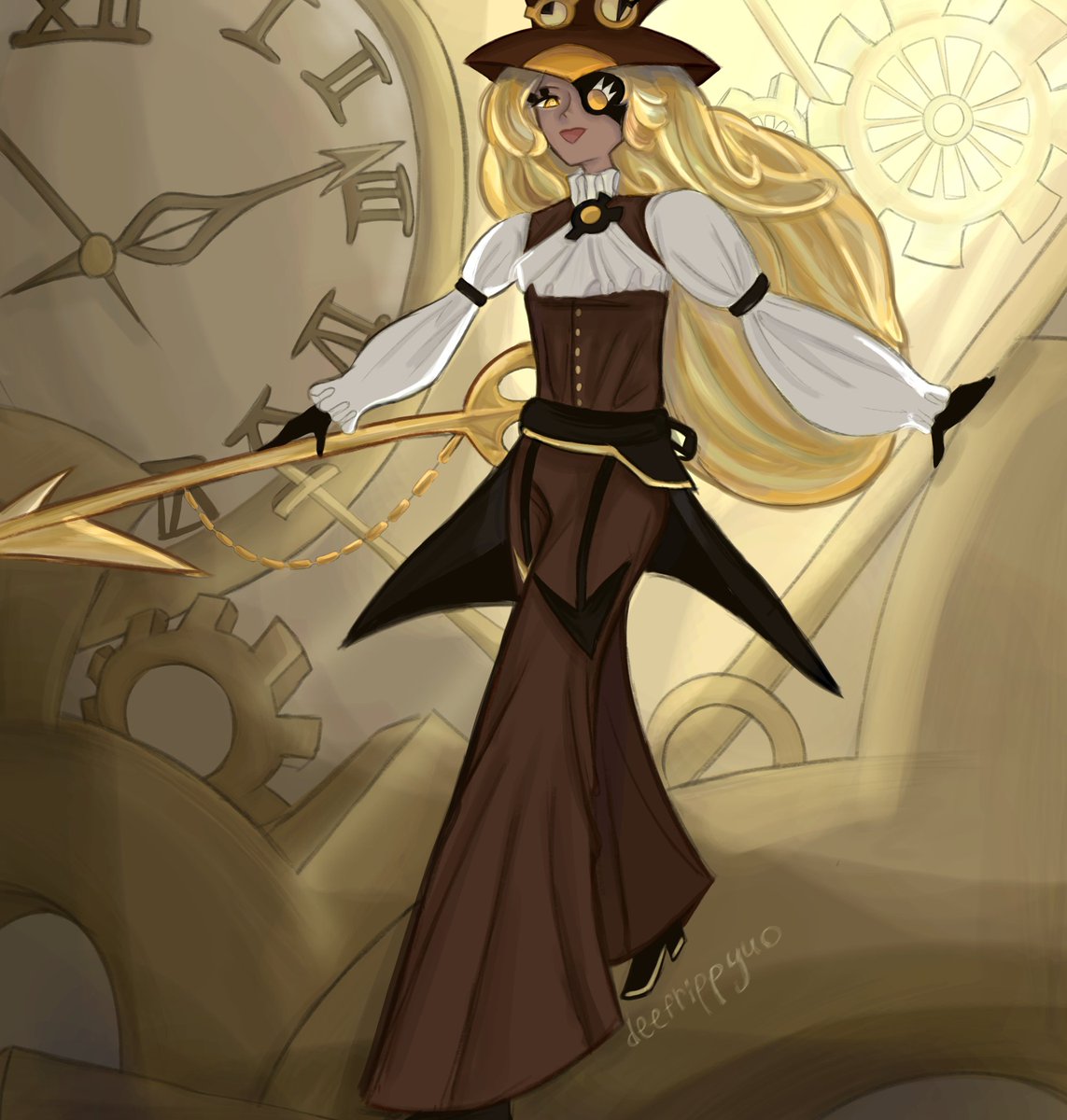 NormCel40958's tweet photo. I doesn't even read the new plot, but i love herrr ✌✌
#timekeepercookie #cookierunkingdom https://t.co/kuBiyHrG13