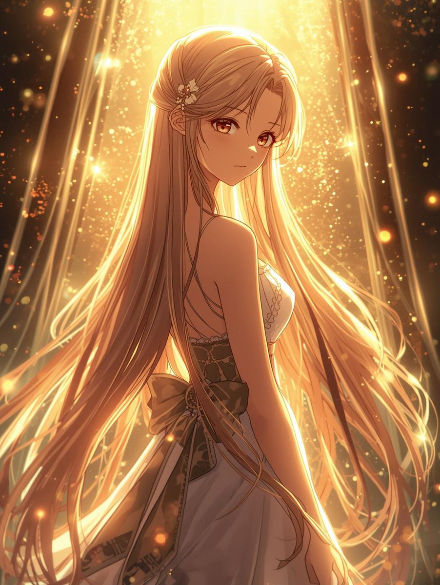 花うさぎさんの企画に参加です♪

「……光の先で、待ってるね。」

#AI黄金の輝き