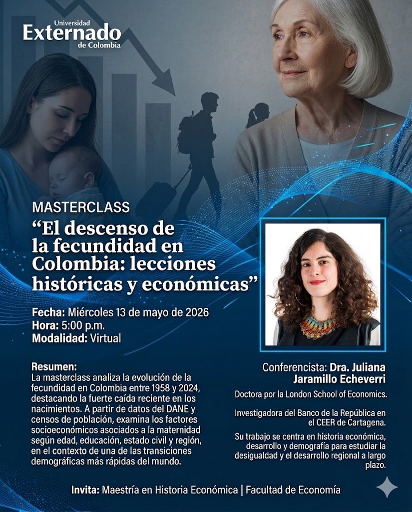 elopezri's tweet photo. Colombia está cambiando... y los datos de natalidad lo están revelando.

🎙️Invitada: Juliana Jaramillo Echeverri
📅Miércoles 13 de mayo 
⏰5:00 p.m.
💻Modalidad virtual vía Zoom

🔗https://t.co/0nqcInrSH4 https://t.co/TCchlwP9WR