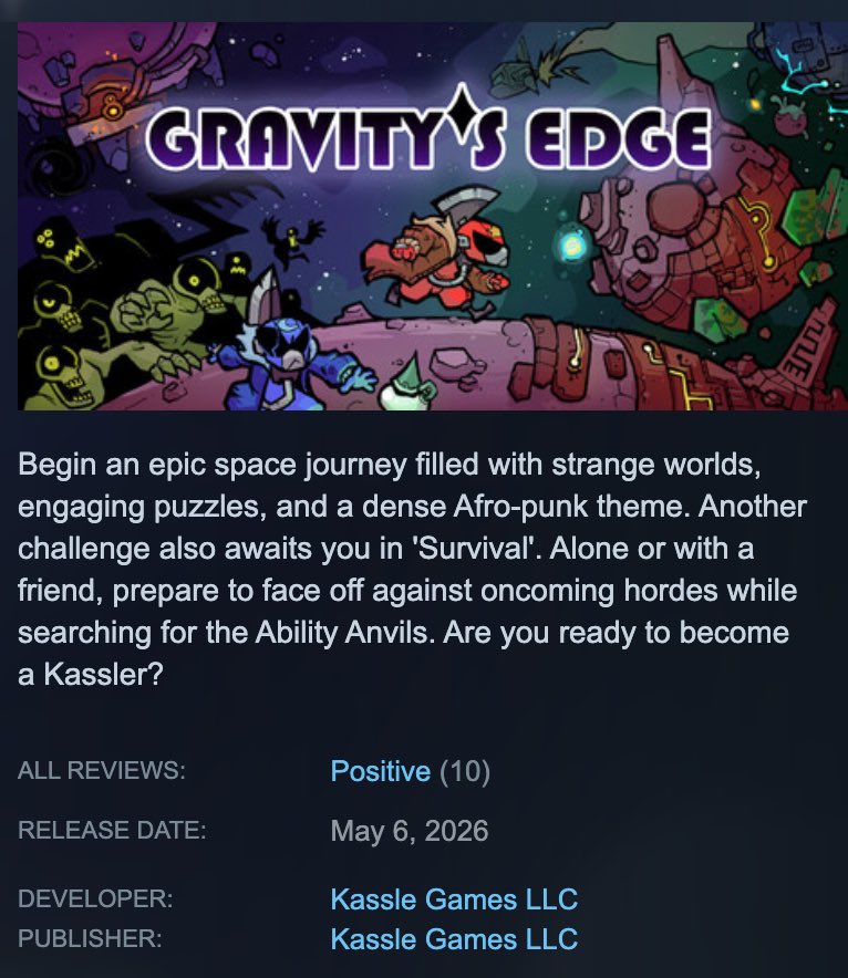 _quietwarrior's tweet photo. Last night, only one day into launch, Gravity’s Edge got a Positive score on Steam! So I just wanted to say a big thank you! 🚀❤️
#indiegame #survival #jamaica #gravitysedge https://t.co/Ogra4L3GQx