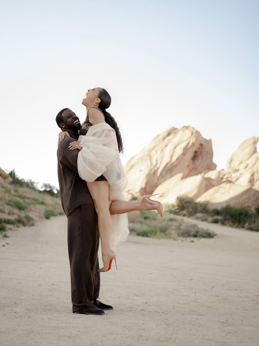 wavecheckers's tweet photo. Lance Gross &amp; his wife 🤎 https://t.co/PQMQOdHmvo