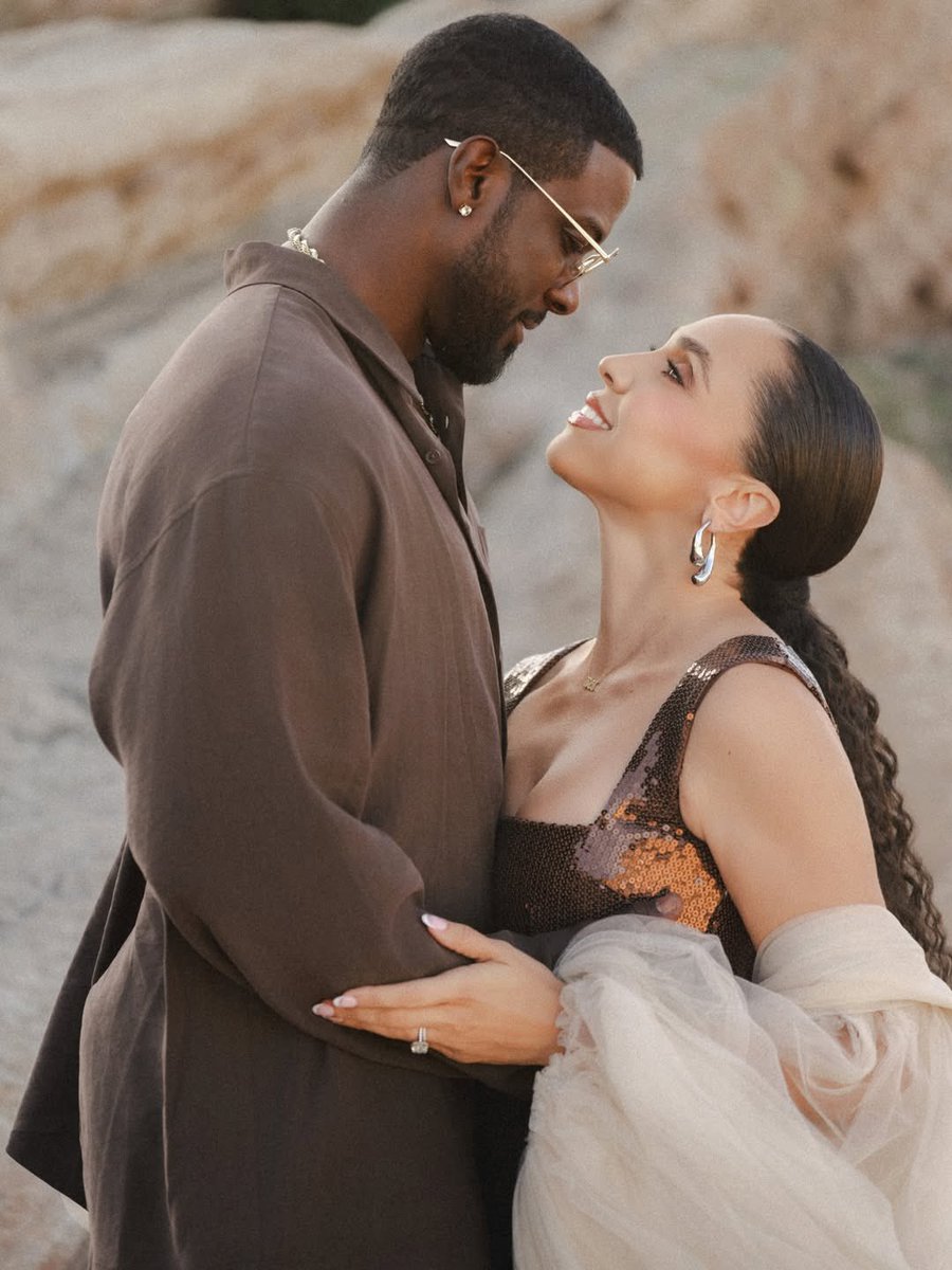 wavecheckers's tweet photo. Lance Gross &amp; his wife 🤎 https://t.co/PQMQOdHmvo