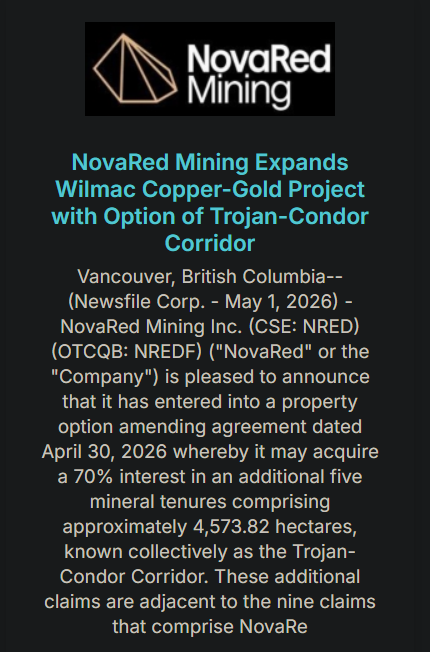 Ruby_Scrubtaria's tweet photo. NovaRed Mining strengthens the team narrative while NREDF gains 12.27%. That is the kind of update traders notice. 

#DollarInvesting #ElvishYadav $NFLX $INTC https://t.co/J77Vzf9EAk