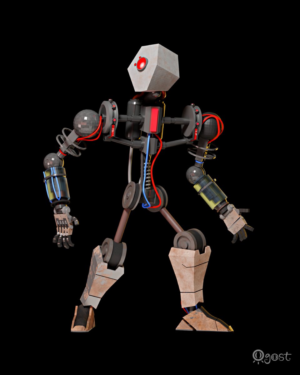 Ogostio's tweet photo. Have you ever seen a naked robot?

#3D #render #blender https://t.co/Zw7vLOlQI6