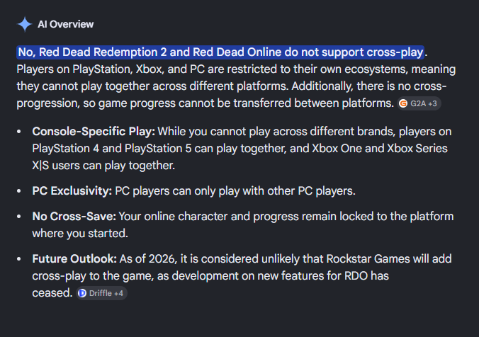 Demonslayer2199's tweet photo. @RockstarGames Its 2026 and Red Dead 2 still isnt crossplay?! wth, yall can do better since GTA 6 aint coming out this century this should be an easy task to get done 

best wishes,
Demonslayer2199 https://t.co/E6maozu4jq