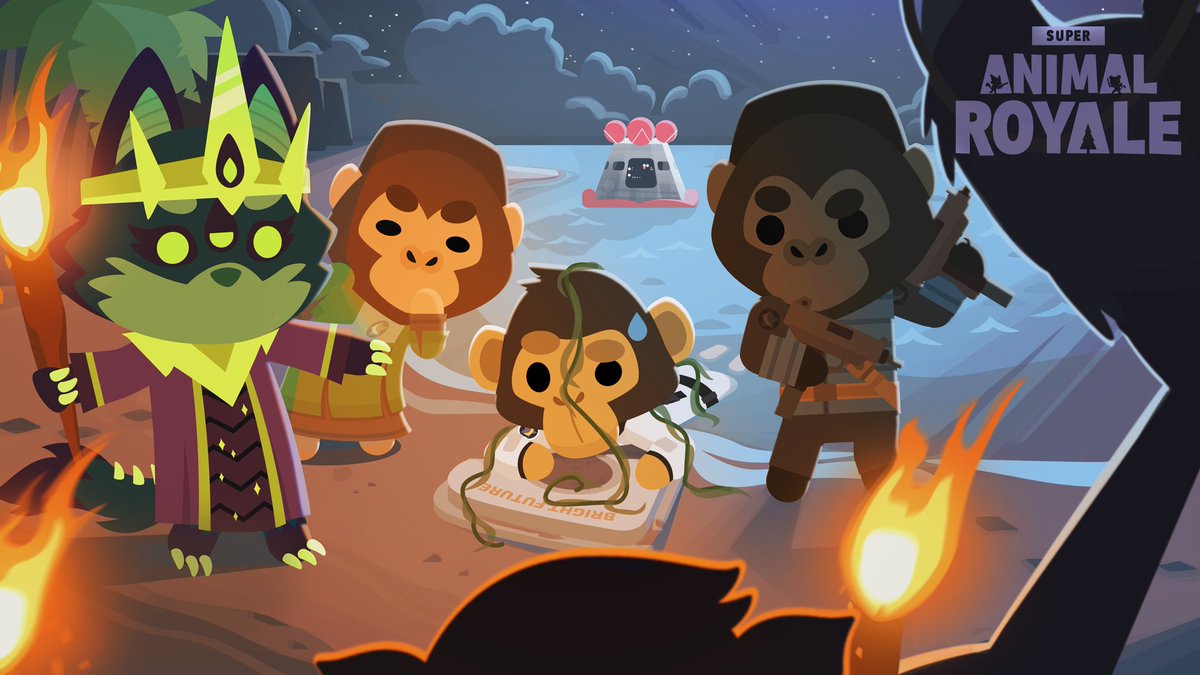 AnimalRoyale's tweet photo. Bright Future resupply inbound 🚀

A surprise mid-season drop lands next Tuesday, May 12th with a bonus Starter Pack, Super Animal breeds, tutorial skipping, Discord invites and more https://t.co/Ne6971oyyn