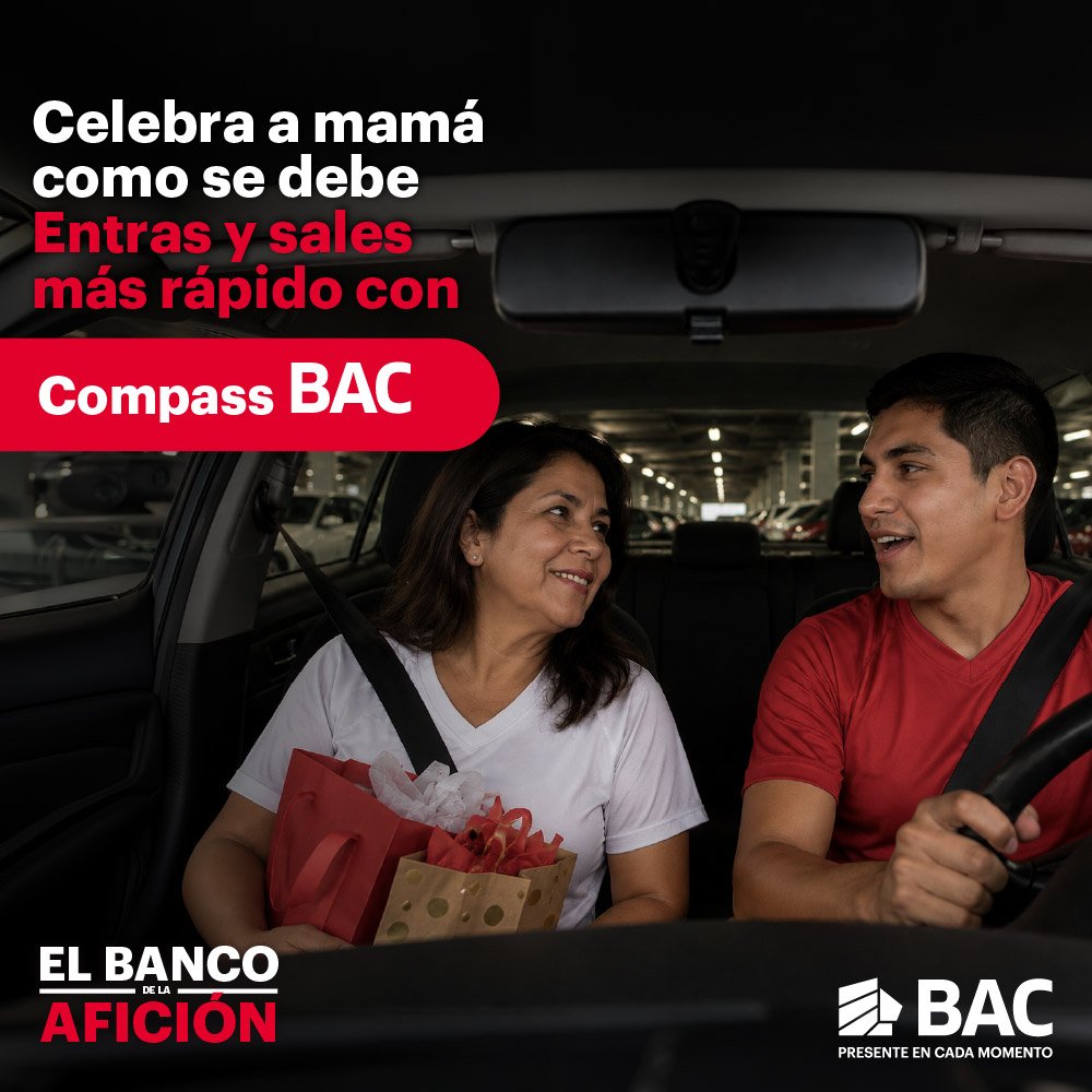 BACCredomaticSV's tweet photo. El tiempo es el mejor regalo que puedes darle a mamá 💖
Con la innovación de Compass, ella olvida las filas y los tickets de parqueo, ganando minutos valiosos para disfrutar lo que realmente le apasiona. 🚗✨
📲Adquiere el tuyo aquí: https://t.co/Glrm8NWyM0
#BACInnova #Compass https://t.co/UECrd2sYbM