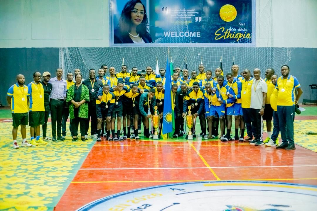 Rwanda_Sports's tweet photo. 🏆 DOUBLE CHAMPIONS 🇷🇼🤾🏾‍♂️

Our handball national teams (Under-18 & Under-20) have been crowned champions of the #IHFTrophy Zone 5, securing qualification for the African Championships in September 2026. 🔥

Thank you, teams, for representing Rwanda with determination. Onto the next 💪🏿

#RwandaSports