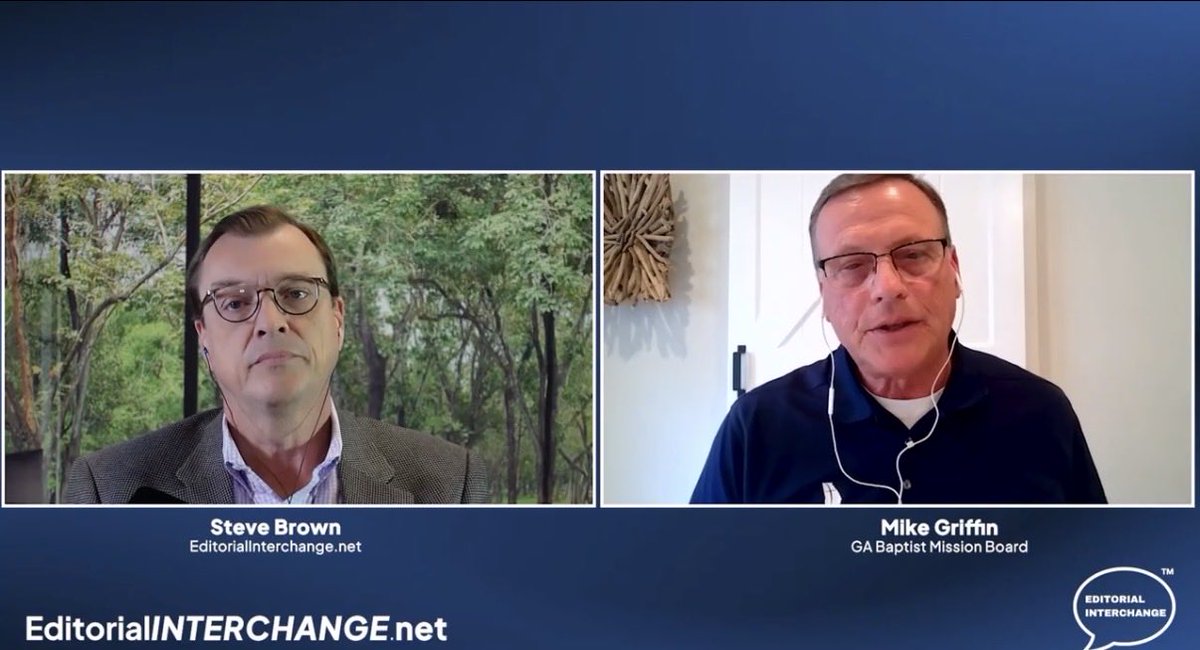 mikegriffinsr's tweet photo. Great to be on Steve Brown’s  Editorial Interchange Podcast @editinterchange discussing the 2026 Georgia Legislative Session from a @GABaptist perspective. Click here to see it: https://t.co/9wCCm1ZpxE https://t.co/BqZVdvovBY
