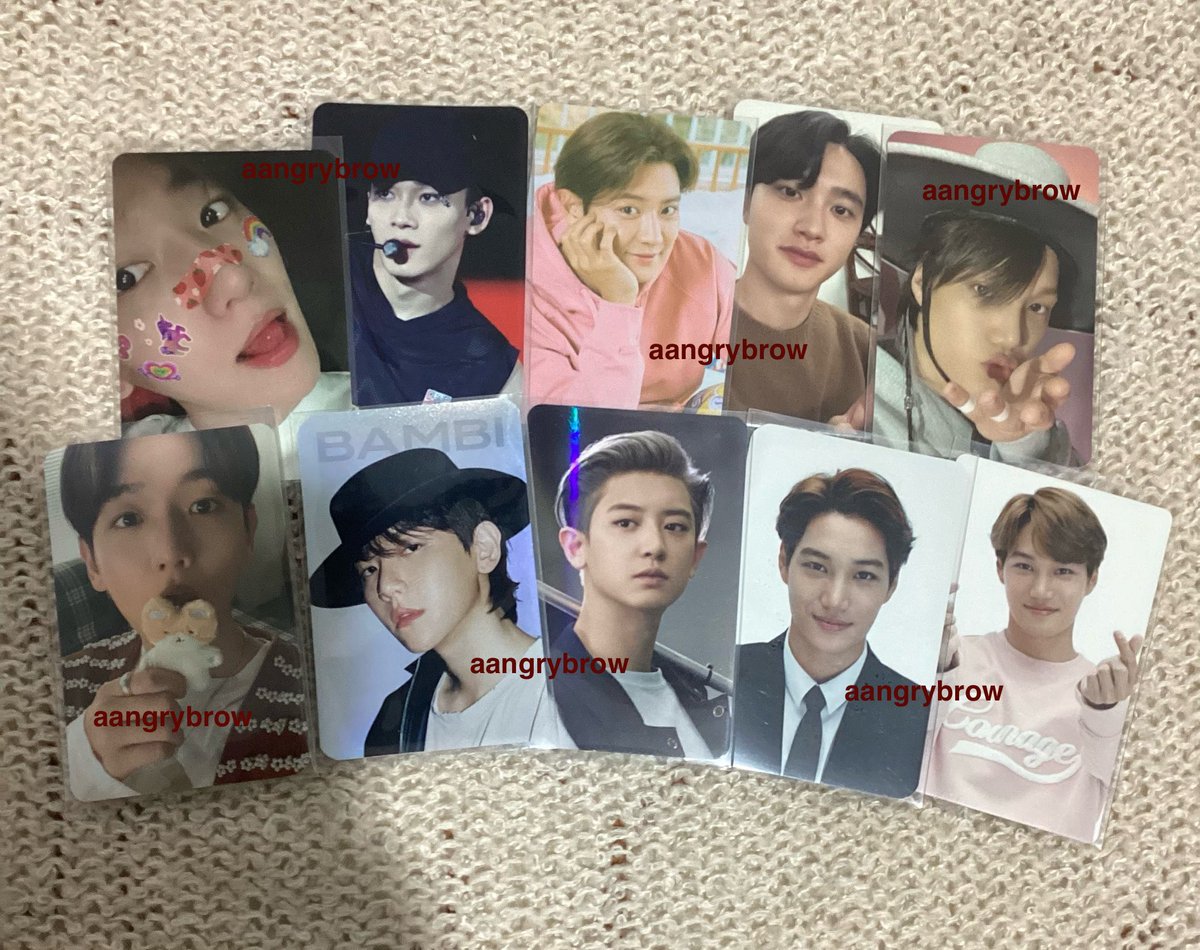 aangrybrow's tweet photo. wts lfb PC Photocard EXO

📍Indonesia
🚚Shopee
🚚 Manual ship
❎Not for Sensitive Buyer
✅Offer for each poca

EXO photocard
Baekhyun Chanyeol Chen Kai EXO Kim Minseok Kim Junmyeon Lay Byun Baekhyun Park Chanyeol Kim Jongdae Do Kyungsoo Kim Jongin Oh Sehun https://t.co/uM7lo4cVhn