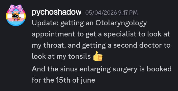 pychoshadow's tweet photo. Small update: while I'm on the waiting lists I'm going to go back to streaming sometimes. If i wait until they figure out what's wrong ill never be back and i miss streaming too much for that lol https://t.co/nFyGDY6QXg