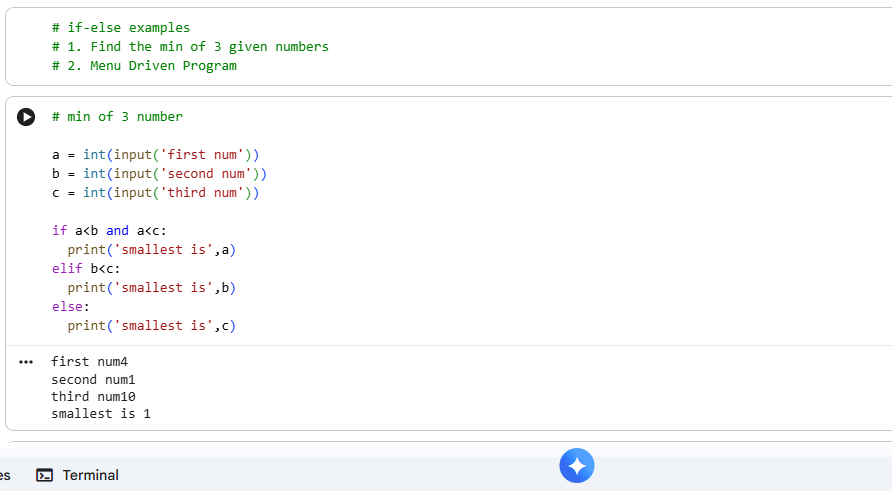 AnuragSaini03's tweet photo. Day 47 of #100DaysOfCode ๐
Learned if-else statements in Python ๐
Built code for 3-digit sum & login system ๐ป
Practicing logic building step by step ๐
#Python #Day47 #AIML #CodingJourney https://t.co/YtJWqzoud3