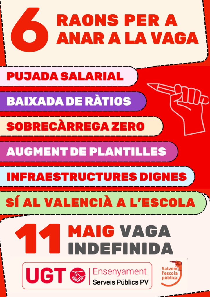 @ensenyamentUGTPV tweet media