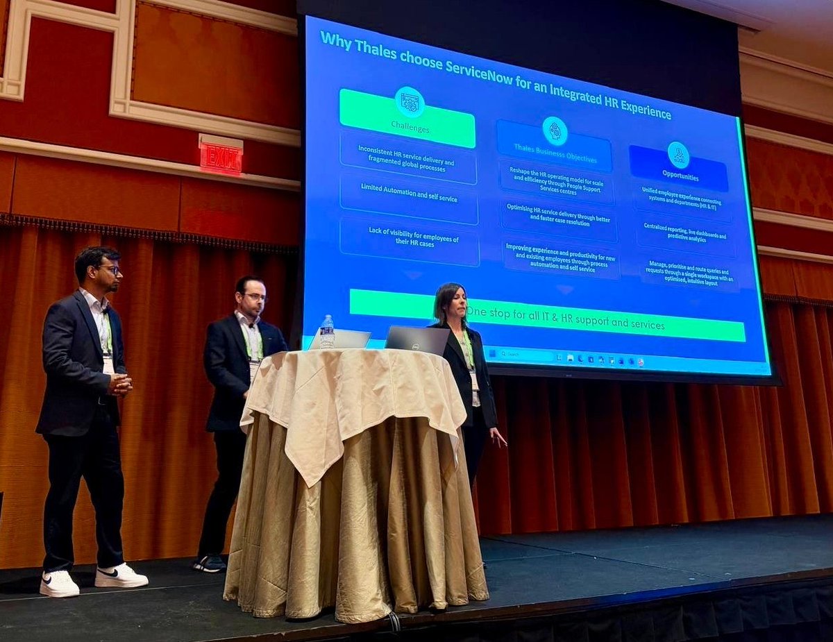 ltm_ofcl's tweet photo. Day 3 at #Knowledge26 reinforced one clear takeaway: enterprise scale comes from simplification.
Key insights from the day:
• Enterprises are simplifying to scale @ServiceNow faster
• Unified HR is foundational for global adoption
Our breakout session showed how @thalesgroup unified HR across 70 countries on an AI‑ready ServiceNow platform — Outcreating a scalable operating model.
At the LTM booth, conversations stayed focused on what matters most: simplification, governance, and scaling AI with confidence.
#ItsTimeToOutcreate #BusinessCreativity #Know26