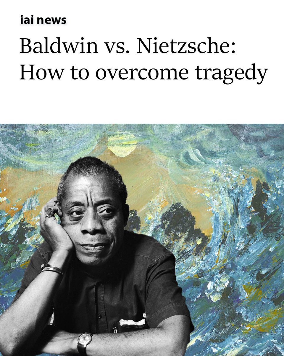 Nietzsche saw tragedy as a paradox pulling us in two directions: toward surrender and toward expression, with no way out. | iai.tv/articles/baldw…

Philosopher Phillip E. Mitchell argues that writers like Baldwin, on the other hand, show us moments of astonishment that carry us