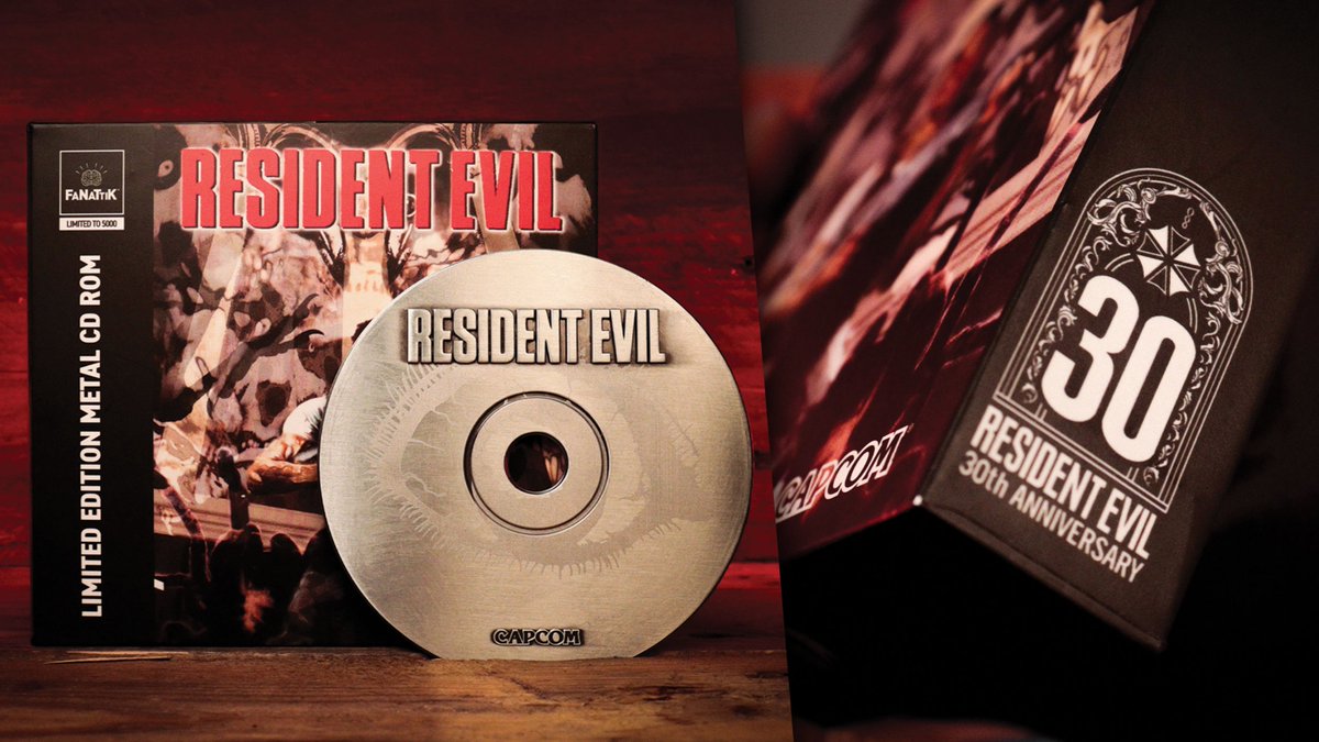 TheFinalBoss_gg's tweet photo. Complete your S.T.A.R.S. collection. 💿 This 30th Anniversary metal CD-ROM Replica is a 1:1 tribute to the 1996 classic. PS1-style packaging included.
Limited to 9,995 worldwide. Individually numbered. 🌿🧟‍♂️ @RE_Games

https://t.co/z3bMrm3i2b https://t.co/f55c2nHiTW