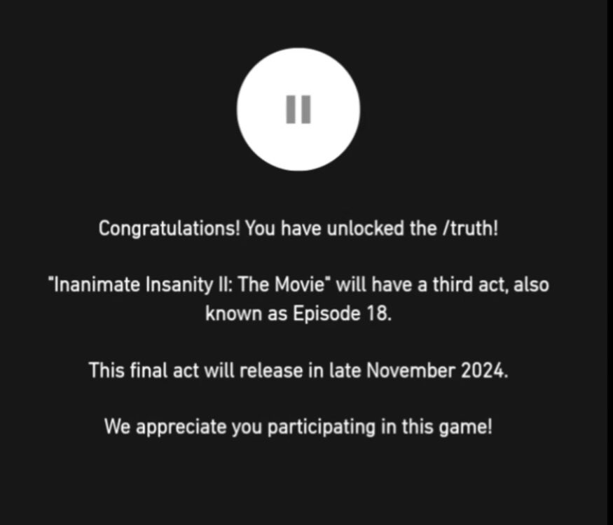 l1ferbooler's tweet photo. does anyone remember the arg ii did just for it to be speedrunned 😭😭 https://t.co/M2UlZsHCGR
